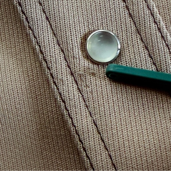 Vintage LEVI’S Panatela Tops ‘70’s Men’s Pearl Snap Leisure Suit Coat EUC M - Picture 15 of 16